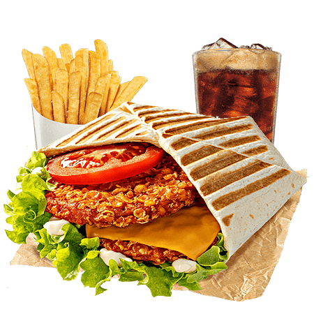 Chicken Double Pocket Wrap