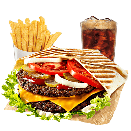 Beef Double Pocket Wrap
