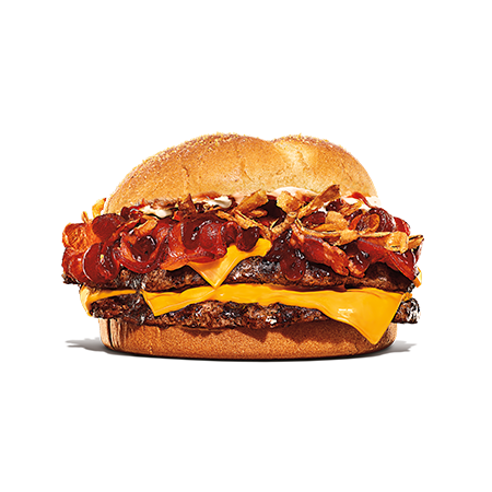 Double Steakhouse Bacon King Menu